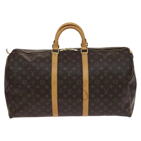 LOUIS VUITTON Monogram Keepall 55 Boston Bag - Picture 2 of 15